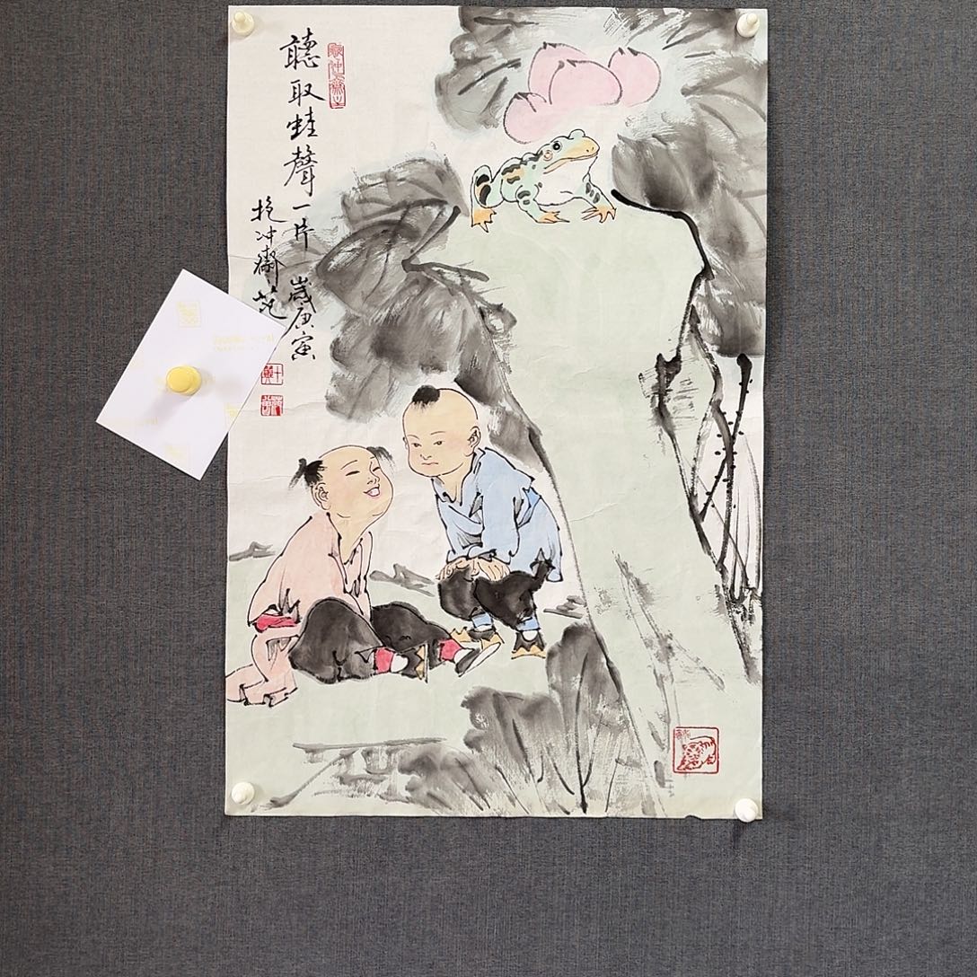 纯手绘作品年画优惠链接