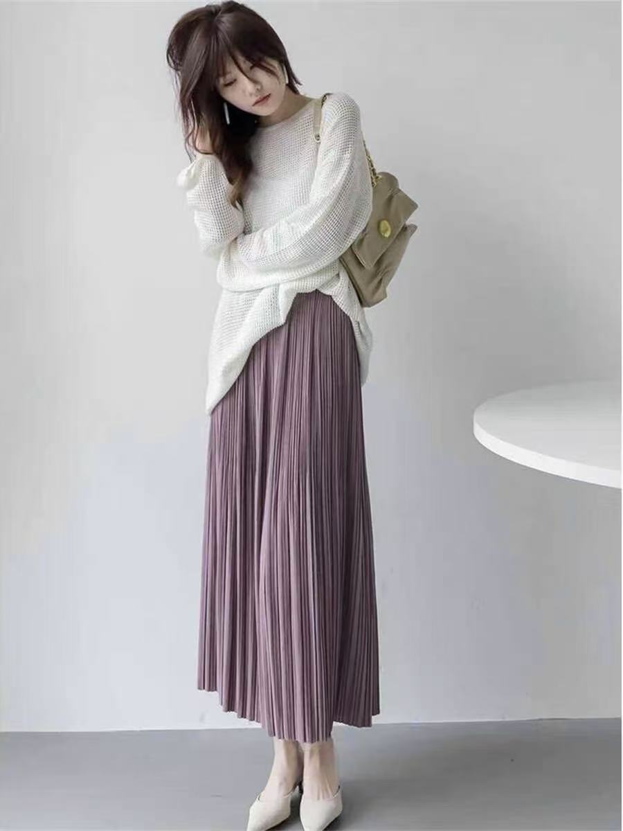 【YZ•衣系列】NN3176-时尚女装设计感半身裙中长款宽松百搭休闲