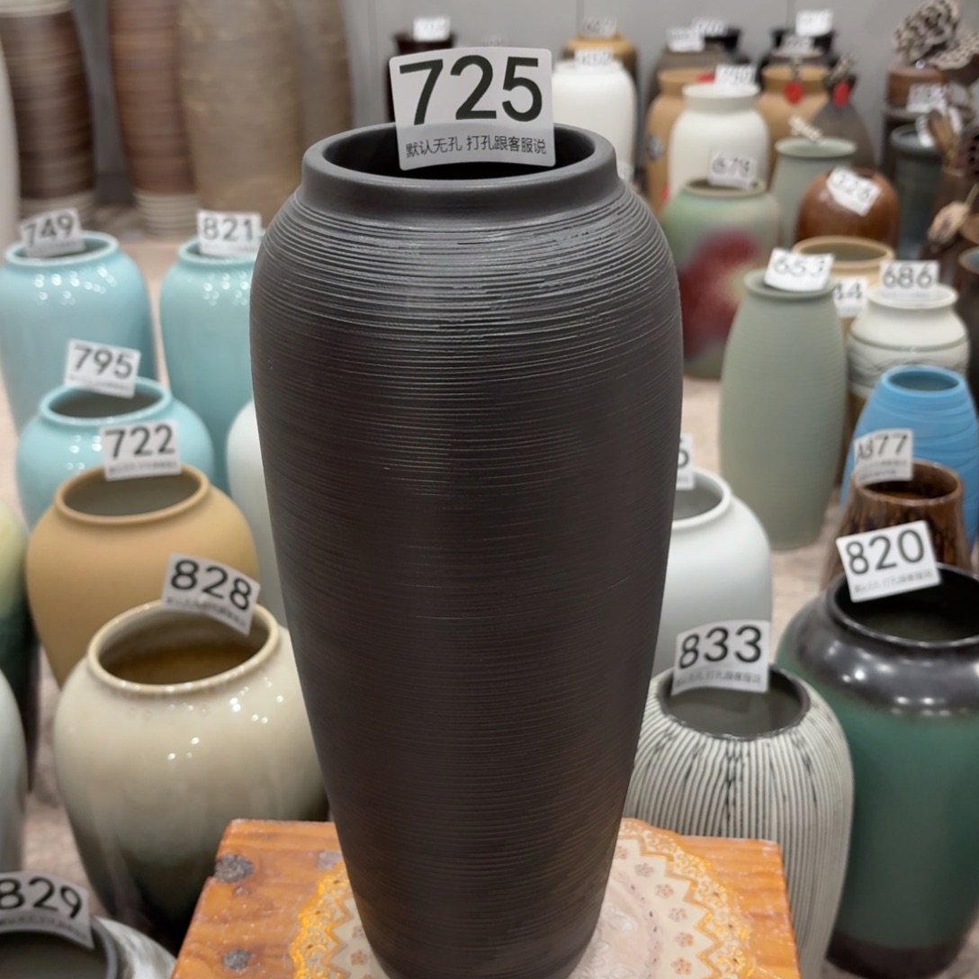 摆件725 景德镇陶瓷陶瓷高34口9