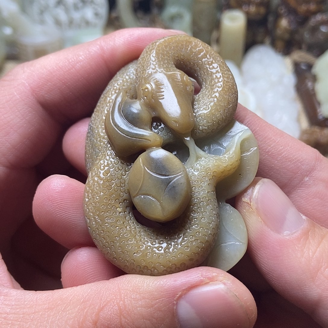 和田玉挂件未镶嵌