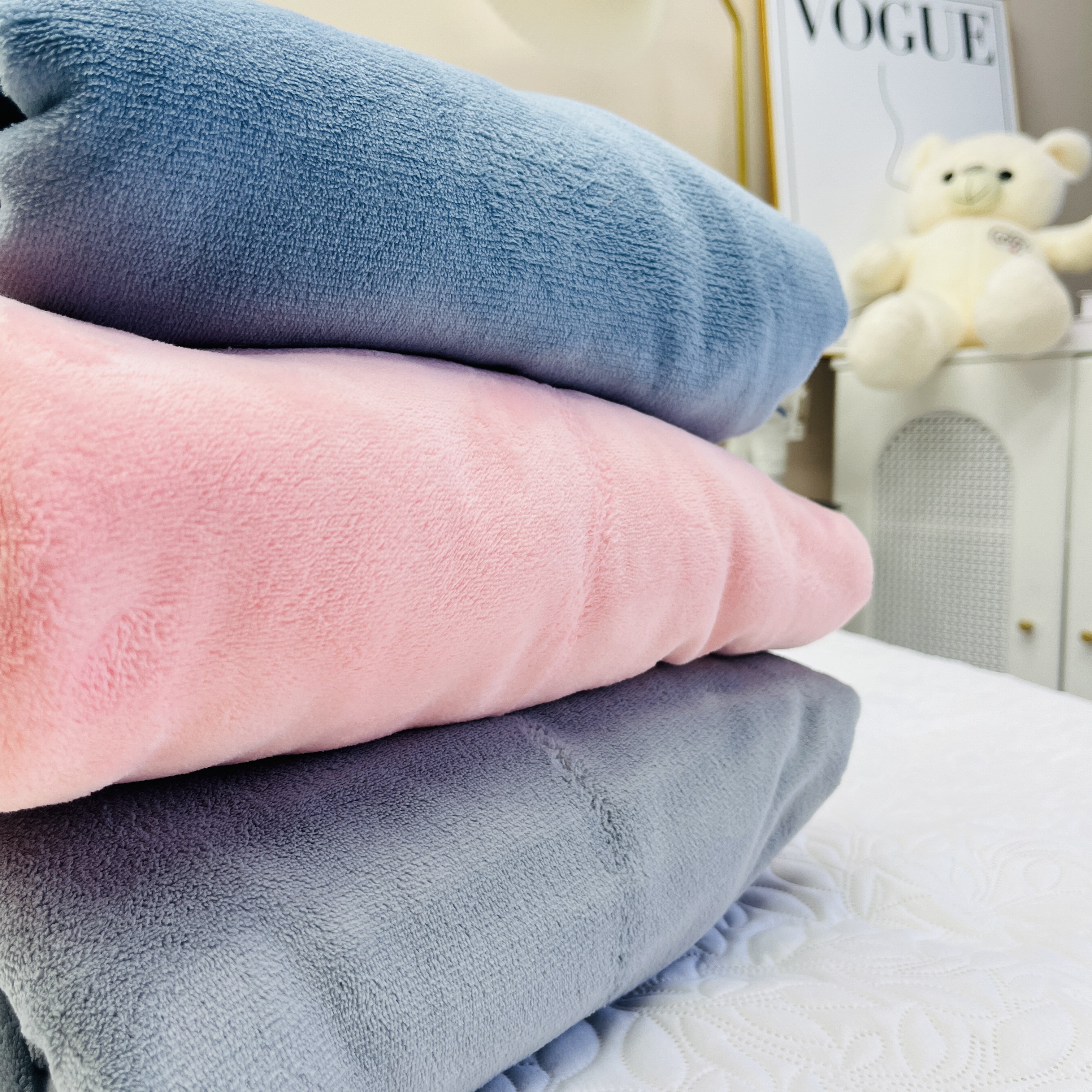 牛奶绒超柔情侣加厚床笠毛毯1.8米*2米家用柔软超软厚款加绒冬天