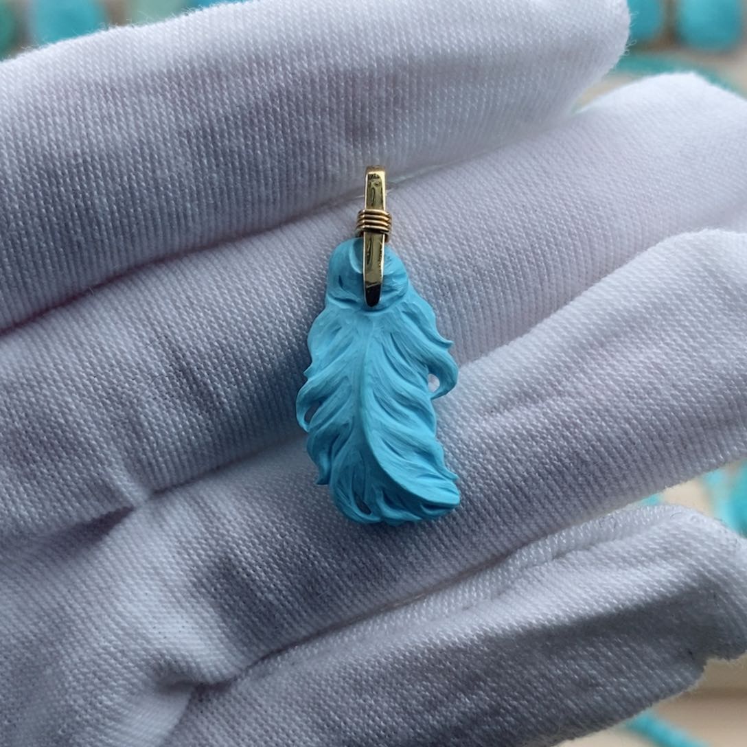 绿松石珠宝奇石未镶嵌