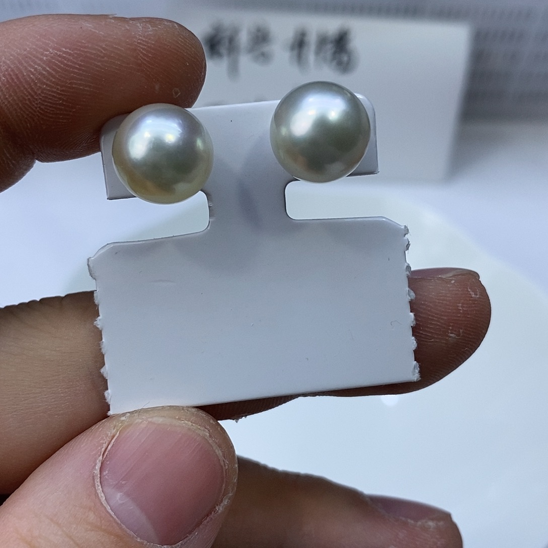 耳饰海水珍珠合金