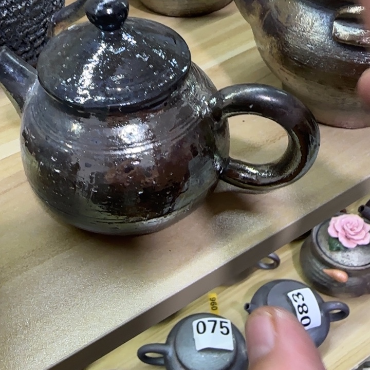 粗砂茶壶一*柴烧福利新品多多