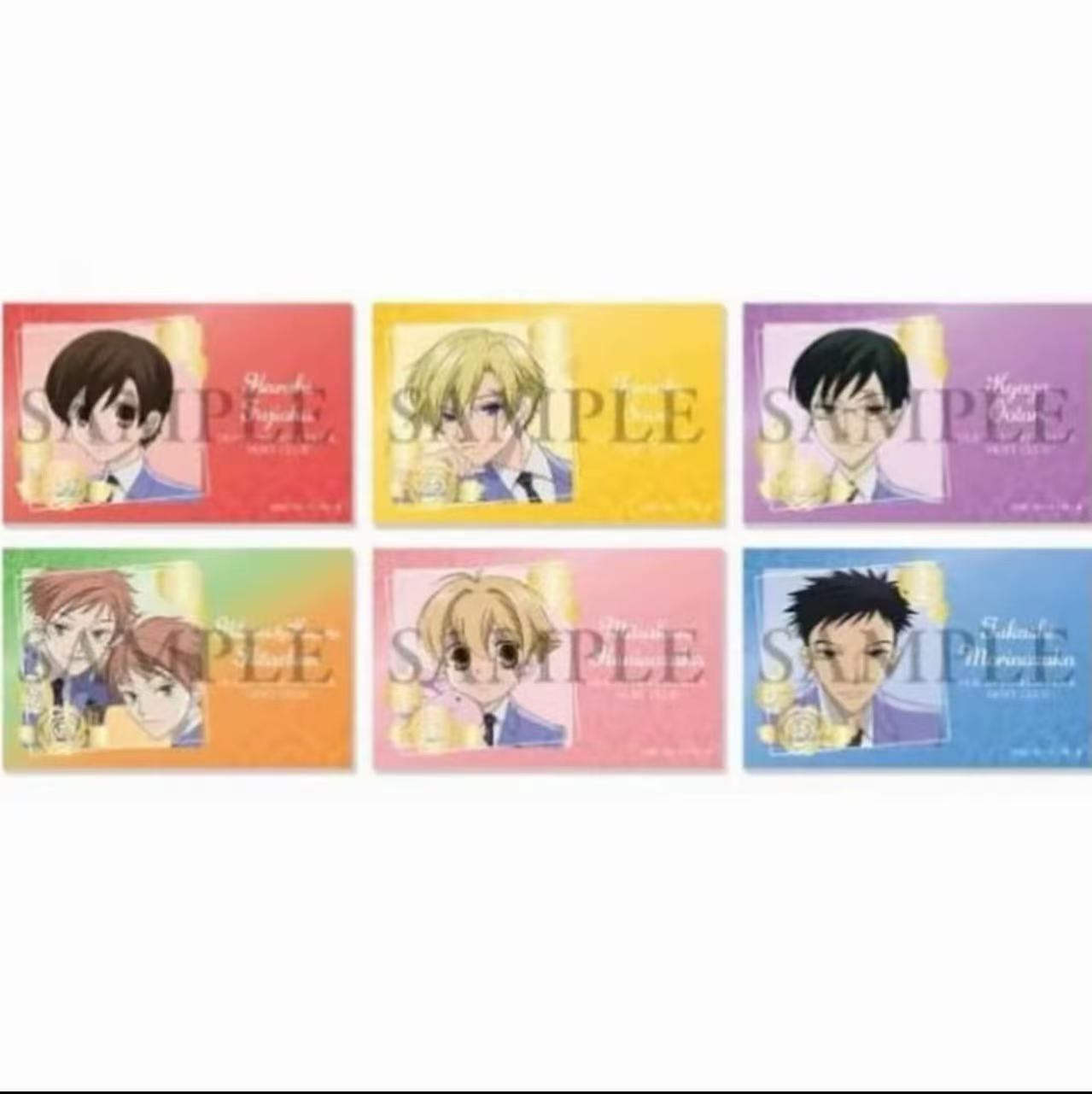 现货 日谷正版 樱兰高校男公关部招财猫卡拉OK联动学生证卡片