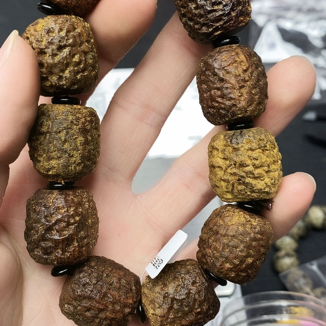 乌木类手串/手链B170黄棋