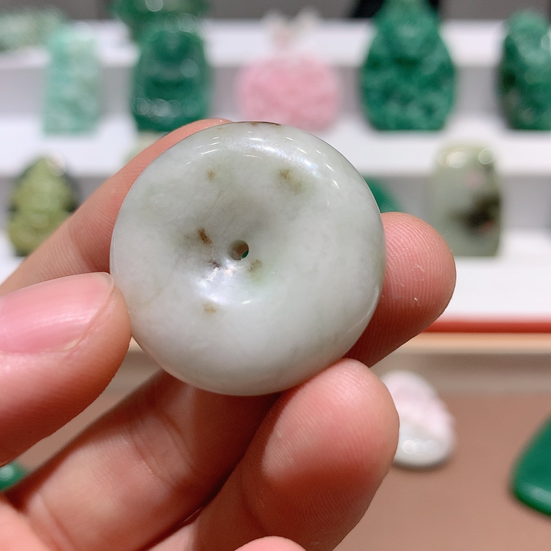 独山玉挂件未镶嵌弘**下