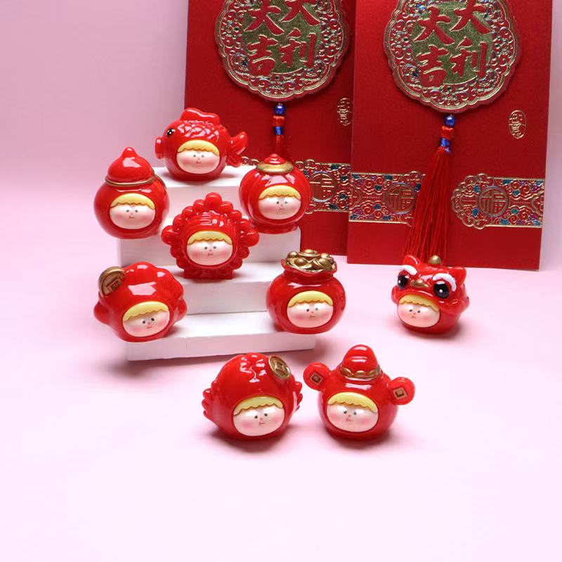 【直播推】新年莉莉丝自选位办公室桌面车载可爱diy创意手工摆件