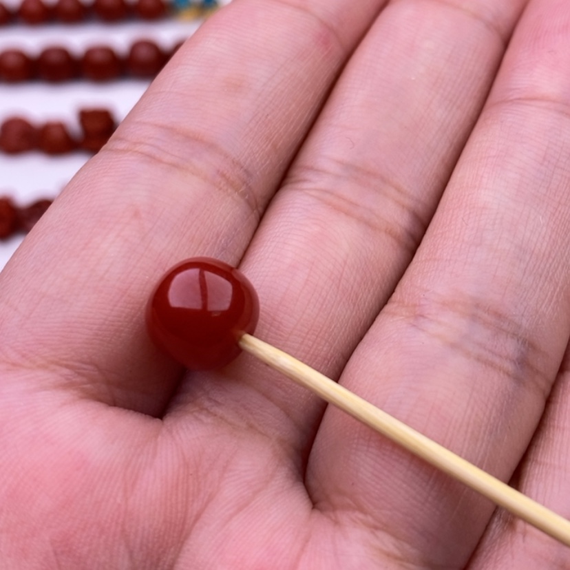 【闪购商品】未镶嵌配饰9.8南红玛瑙三****贞