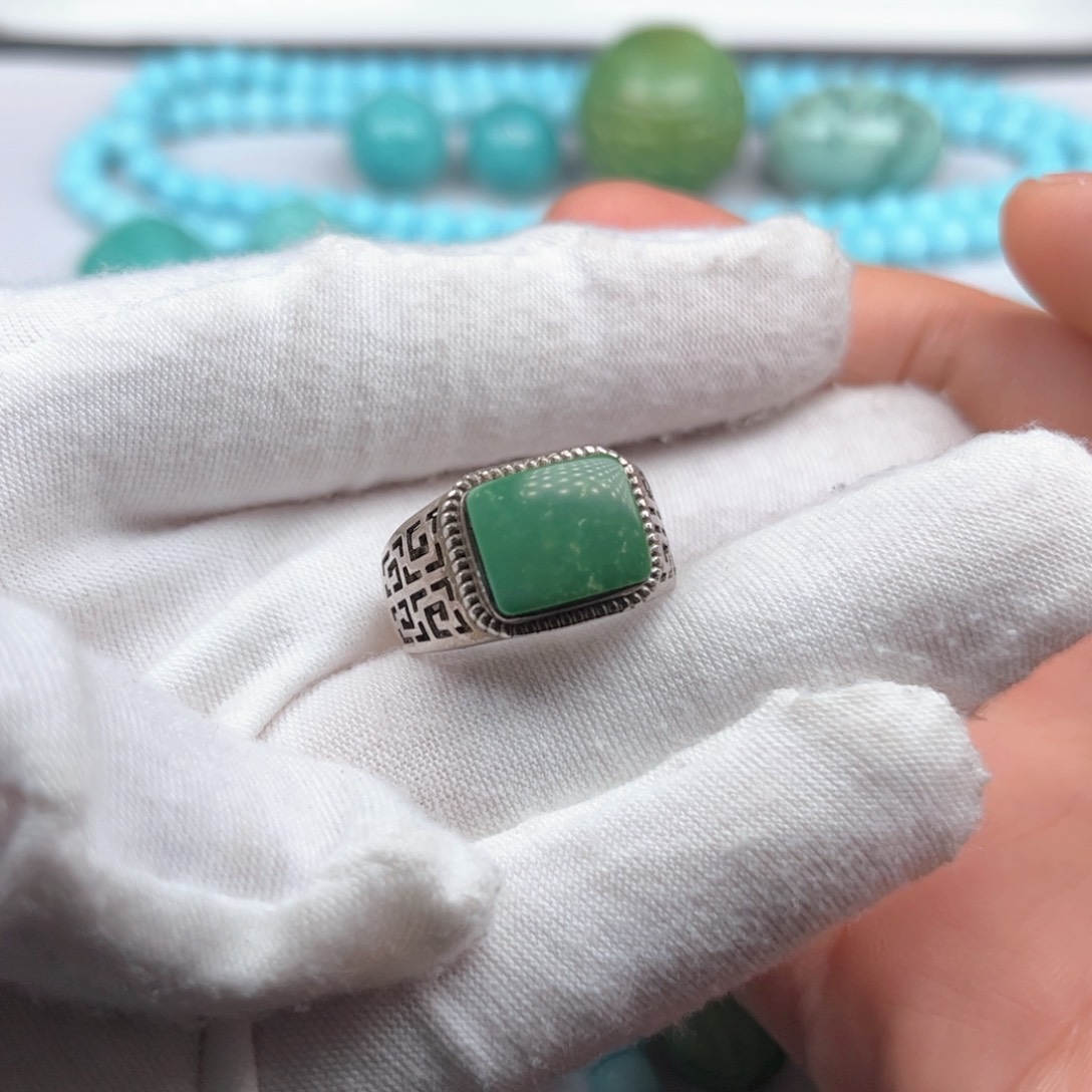 绿松石珠宝奇石未镶嵌