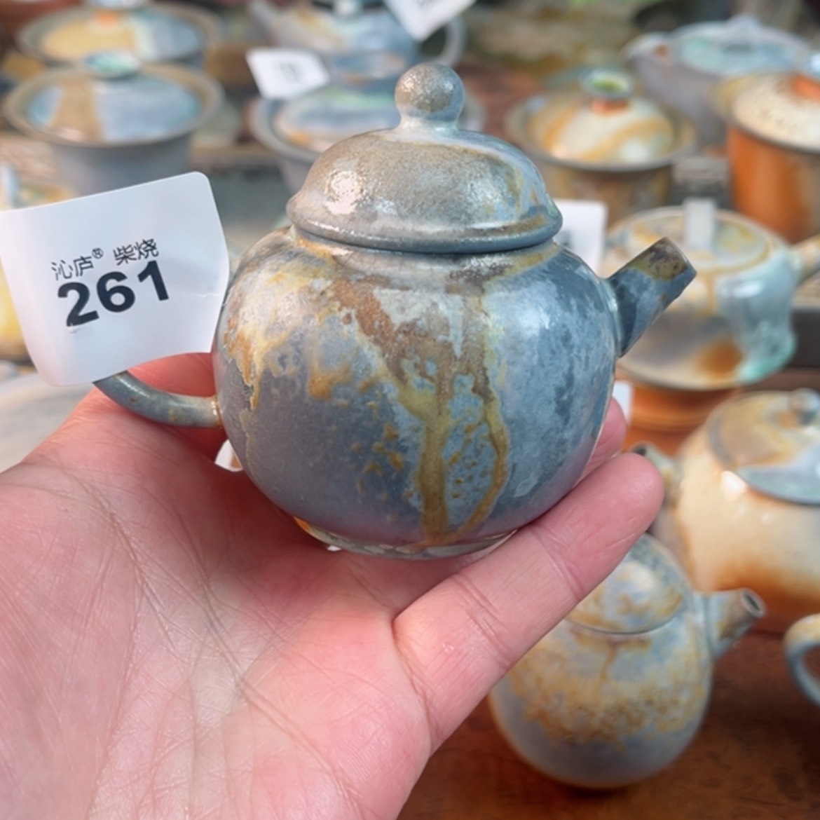 【闪购商品】沁庐柴窑古法柴烧全手工茶具