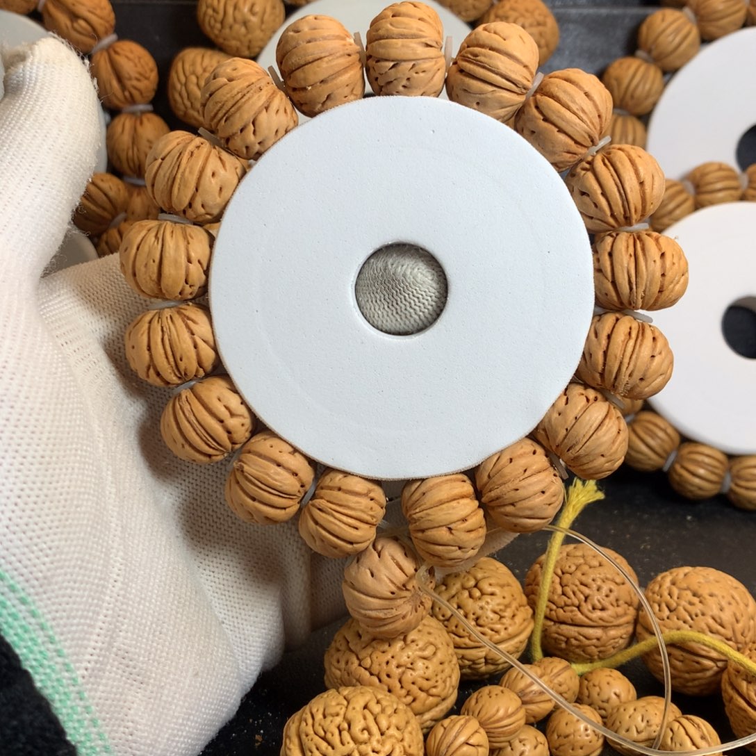 手串桃核18树王纽扣齐生长裂