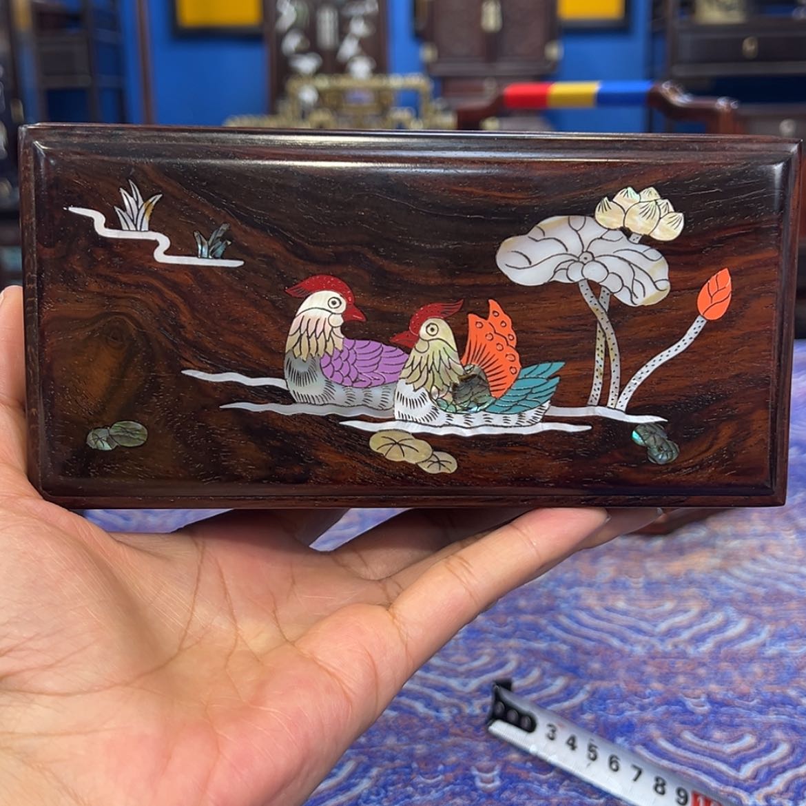 【闪购商品】红酸枝木类成套家具盒子