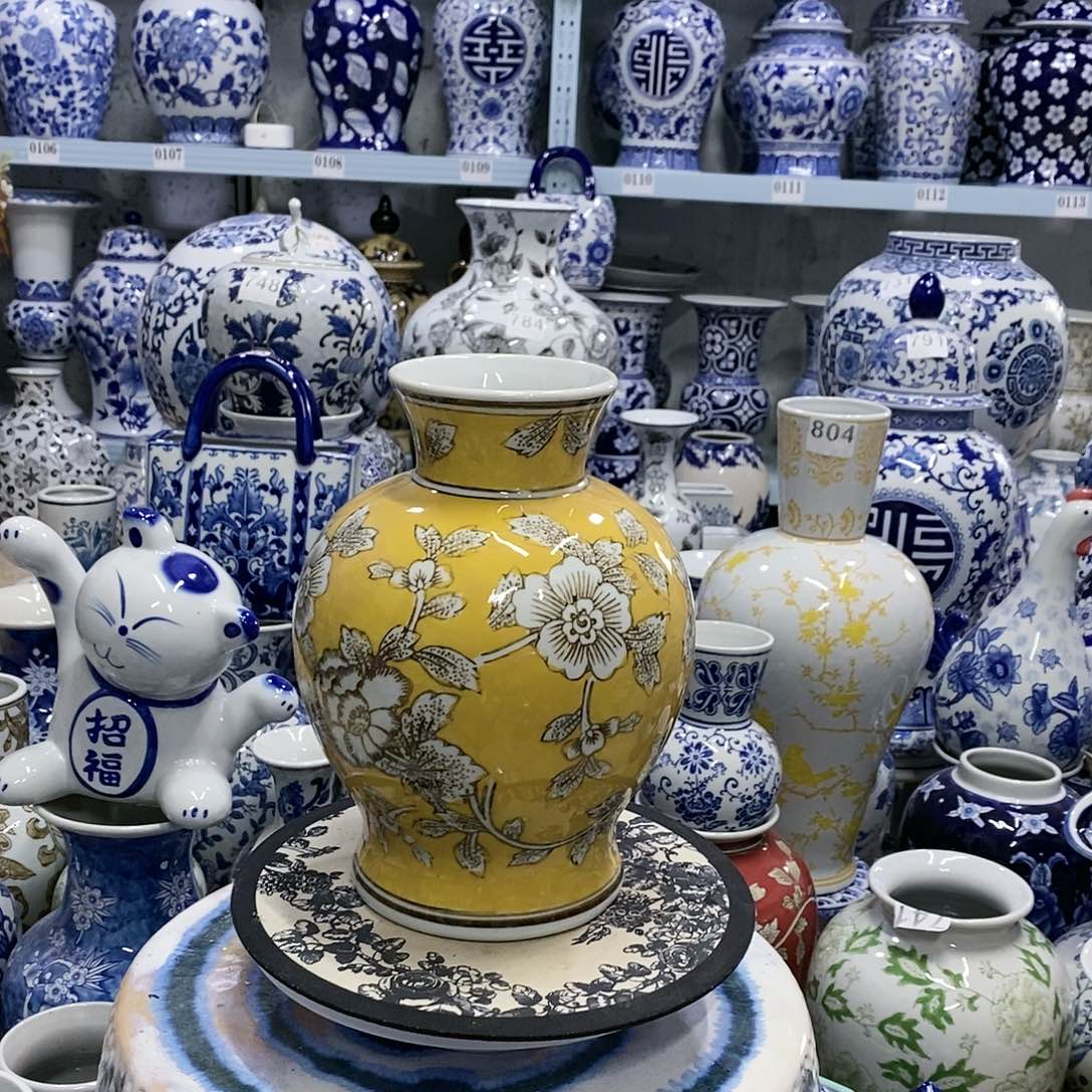 【闪购商品】摆件微瑕石榴瓶壶23.9.17………………