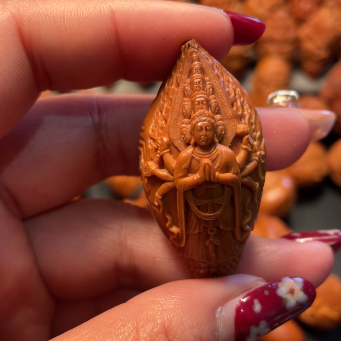 【闪购商品】手串/手链橄榄核九龙千手