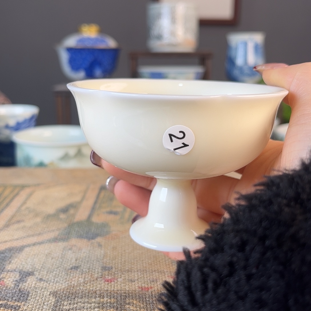 杯景德柴烧茶杯多人