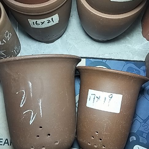 金钟套盆一大一小口磨损