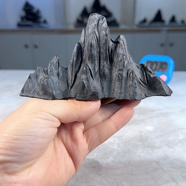 奇石茶宠鱼缸文房摆件 