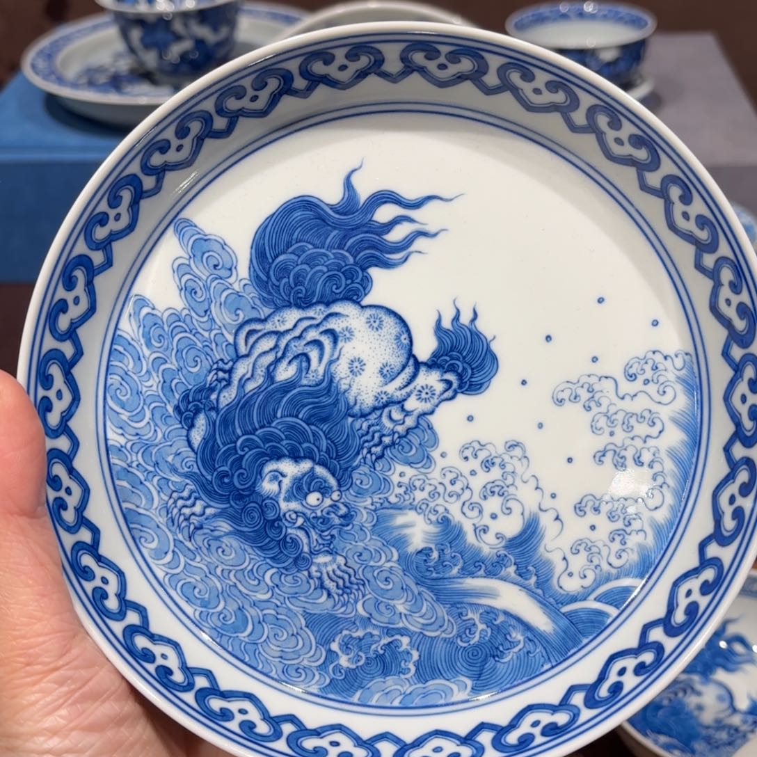 瓷片景德镇纯手工手绘