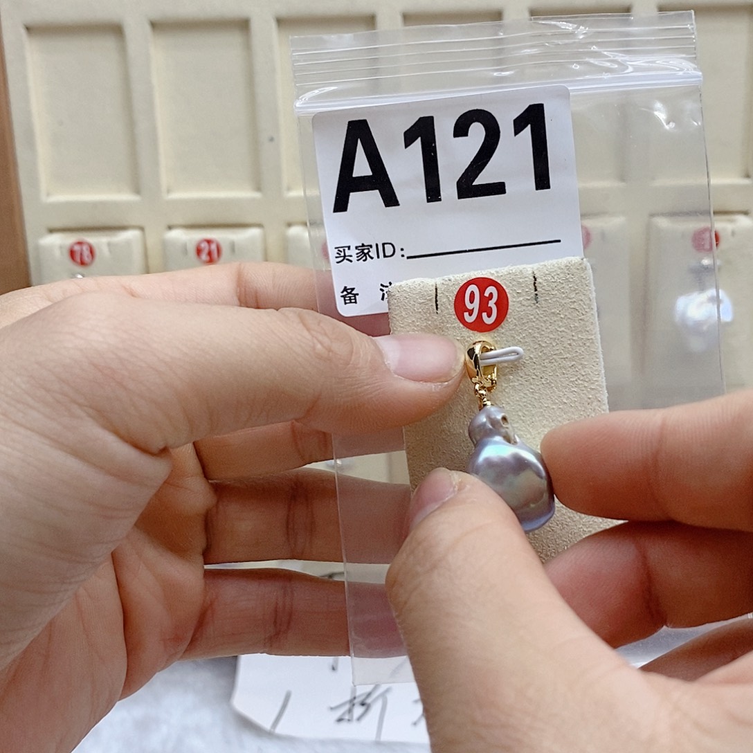 颈饰淡水珍珠银S925镶嵌