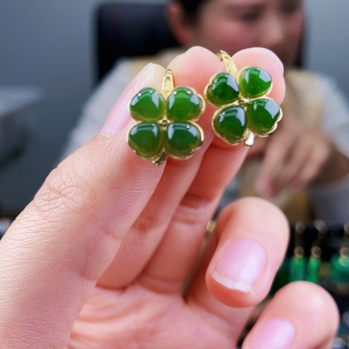 和田玉珠宝奇石银S925镶嵌