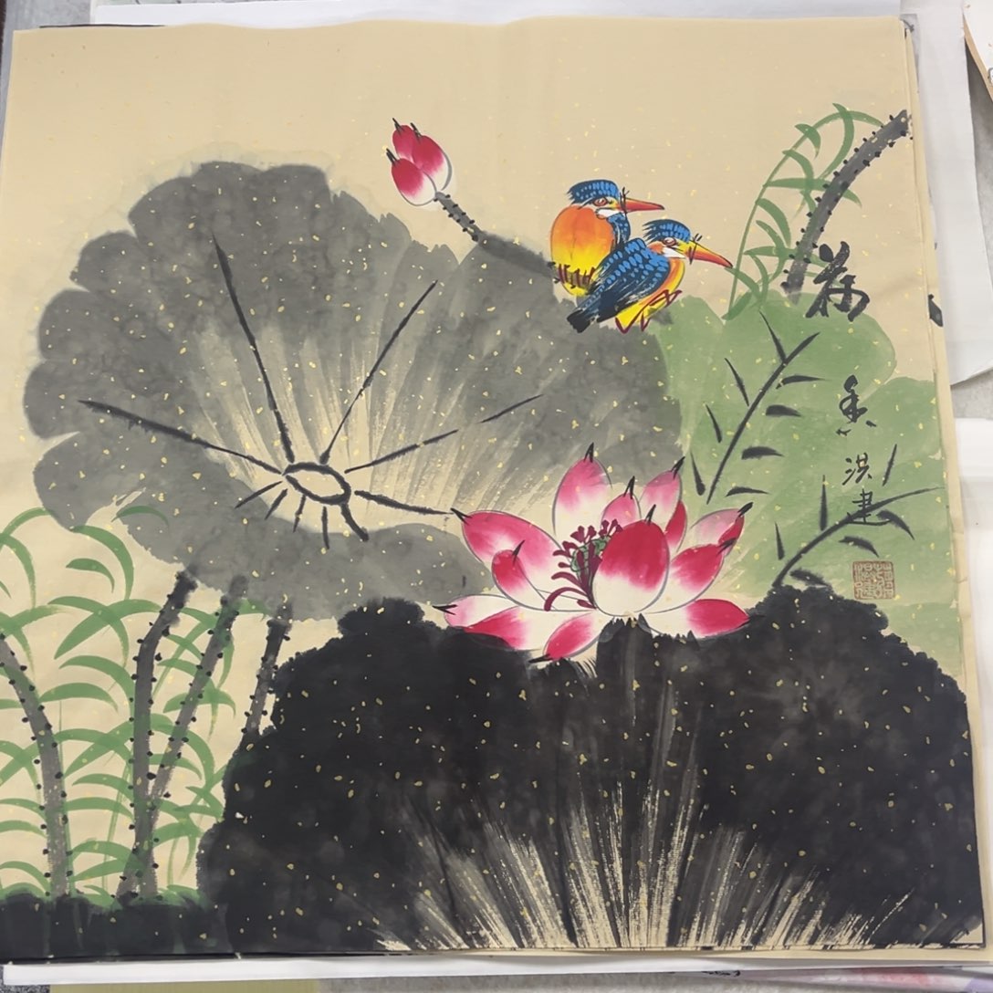 国画纯手绘字画国画作品欣赏