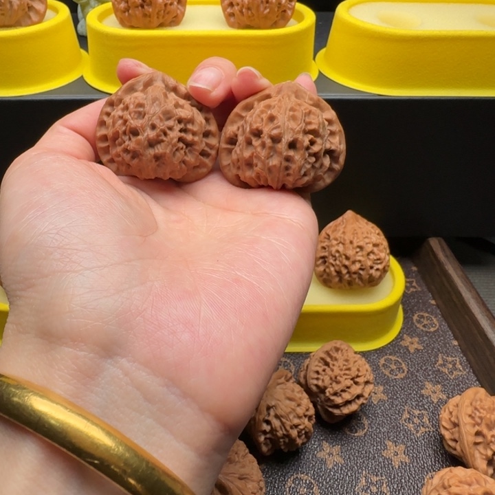 文玩核桃把件43宫灯