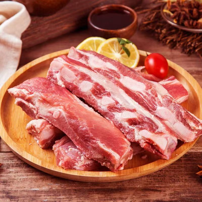 【4斤黑猪软骨】黑猪猪排边【肋排边切下来的边角】肉厚