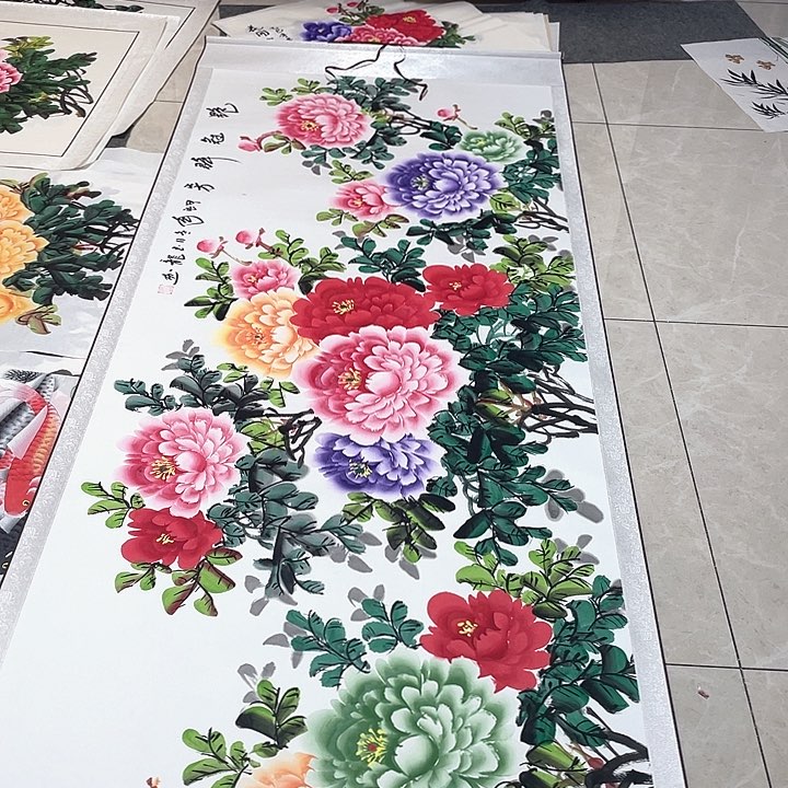 国画国画作品书法作品原稿