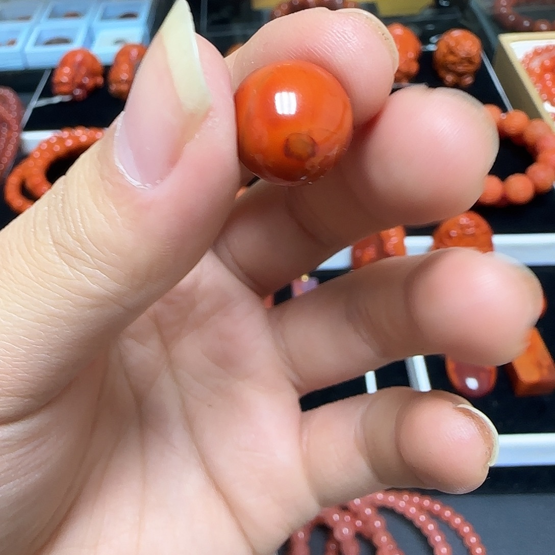 南红玛瑙未镶嵌戒指