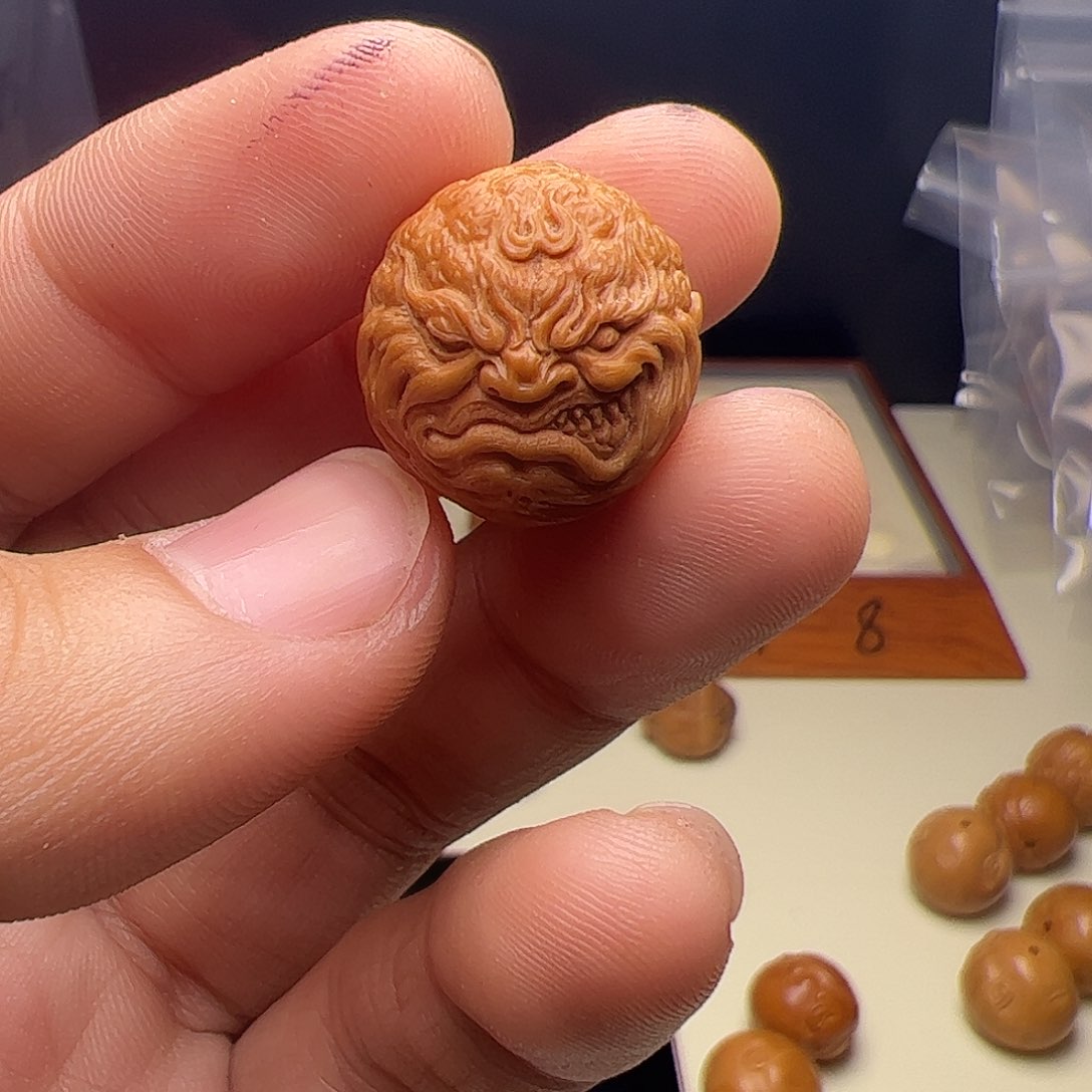 猴头核桃手串归*?猴头