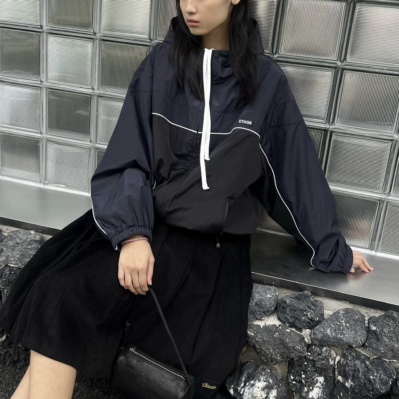 EZ25新款复古运动棉服外套