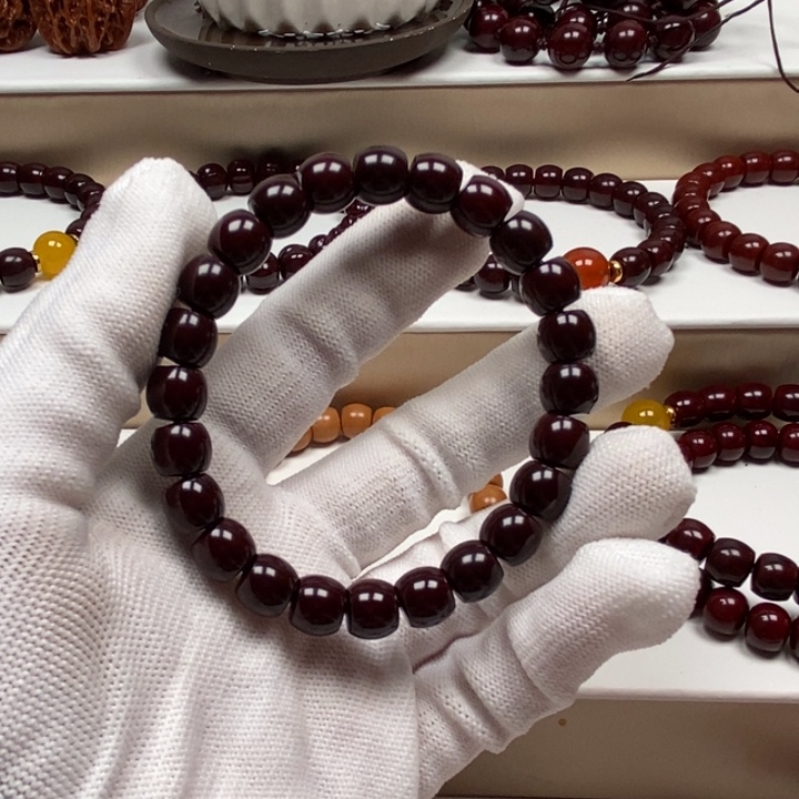 核桃手串/手链与*猴头雕刻