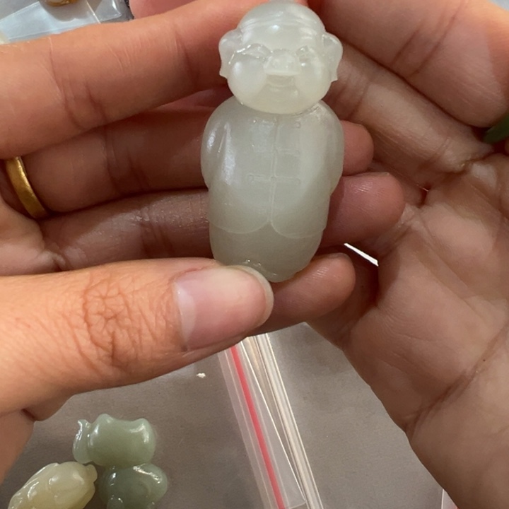 和田玉吊坠(不含链)未镶嵌