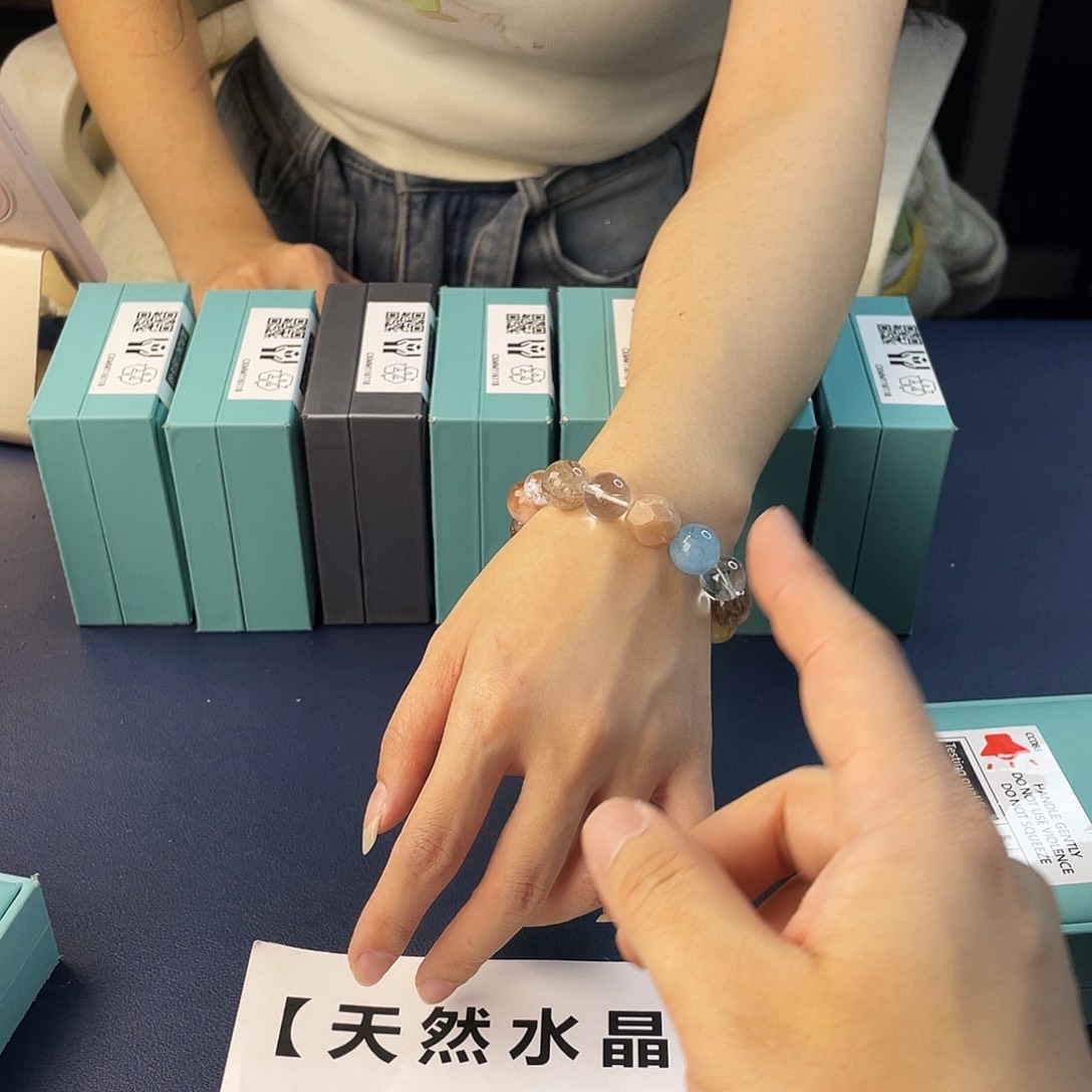 银S925镶嵌手链水晶