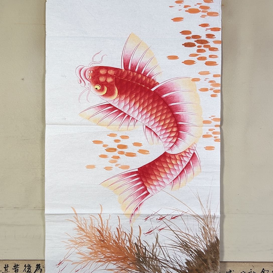 国画524 花鸟在此处飞翔也不太