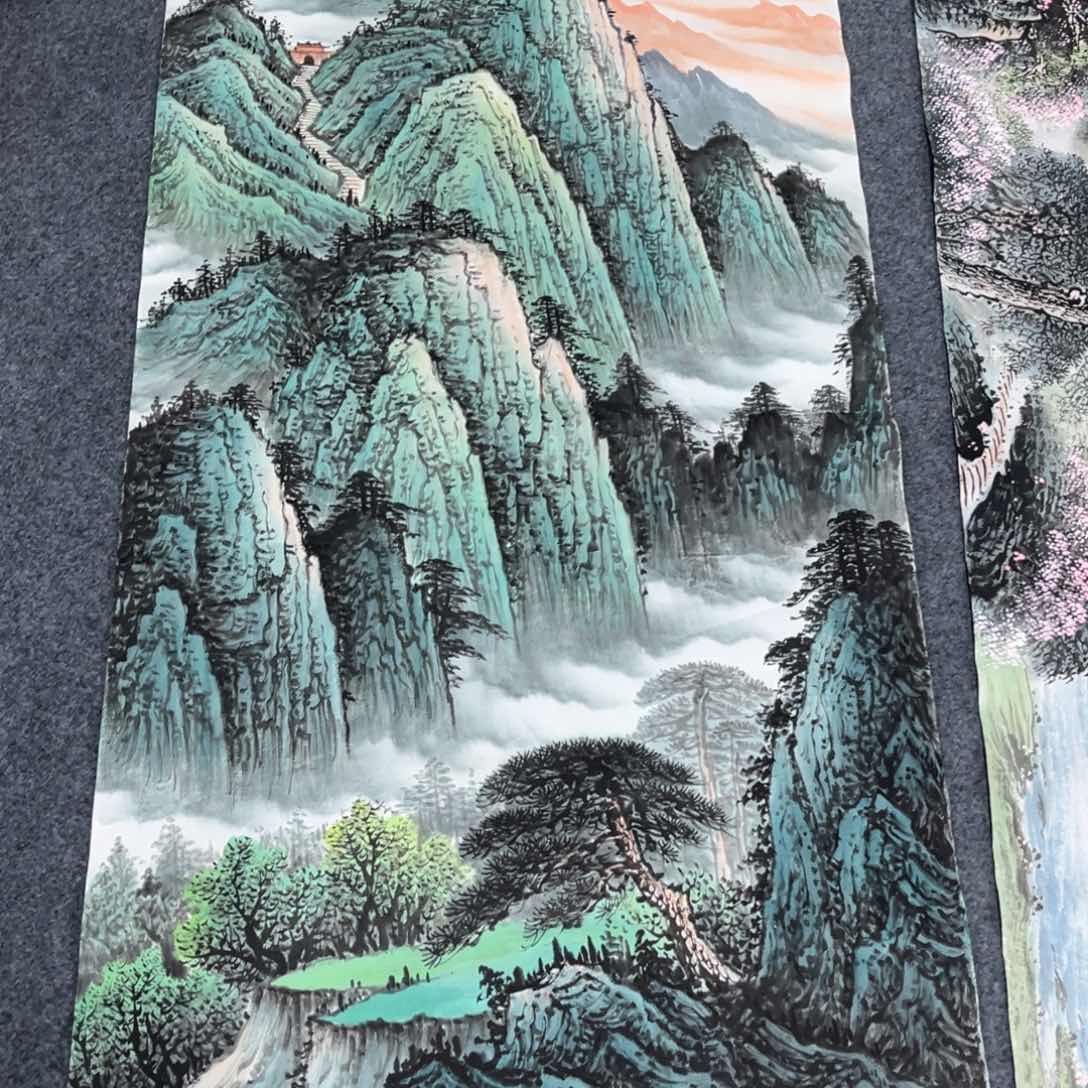 国画国画作品手绘