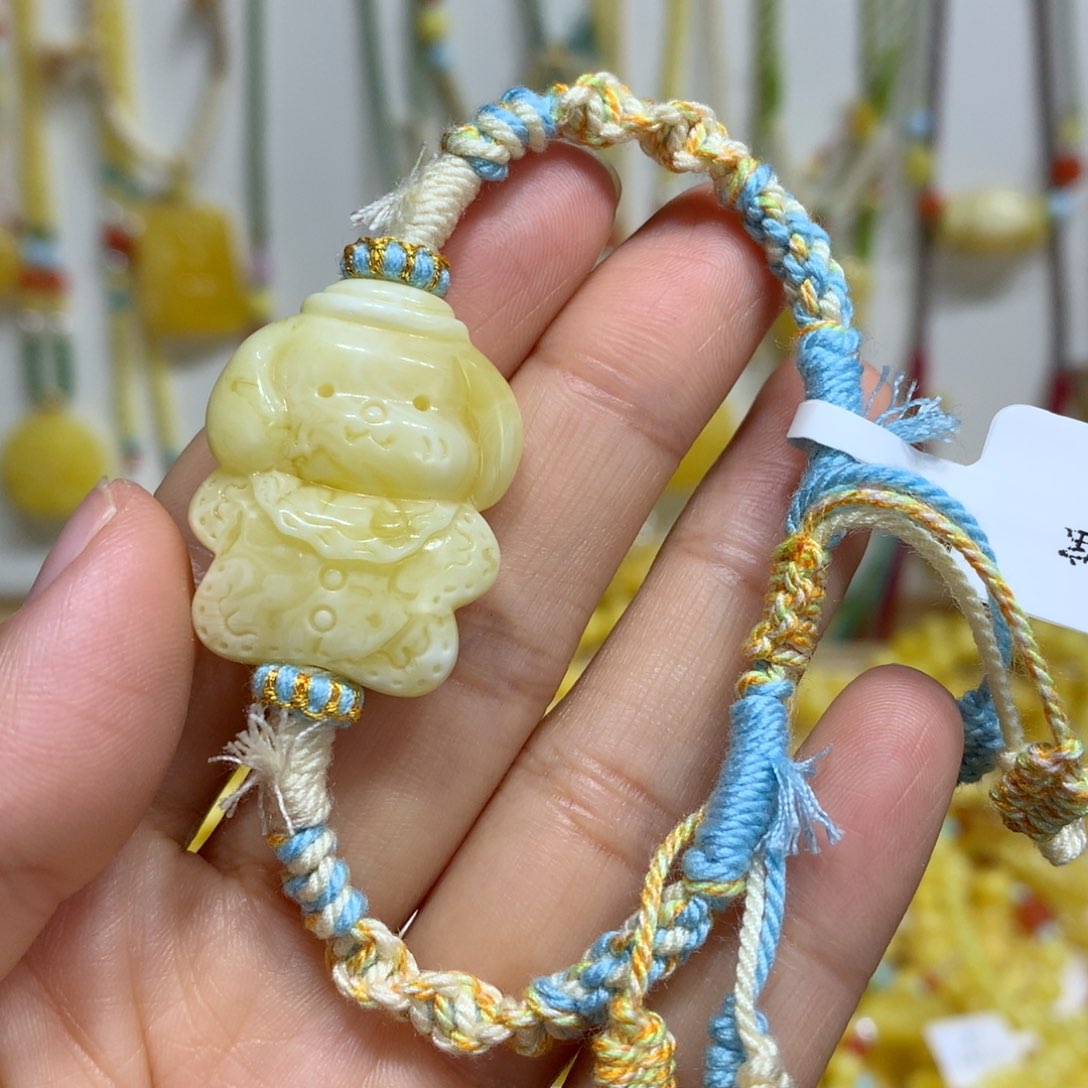 未镶嵌蜜蜡手链手绳