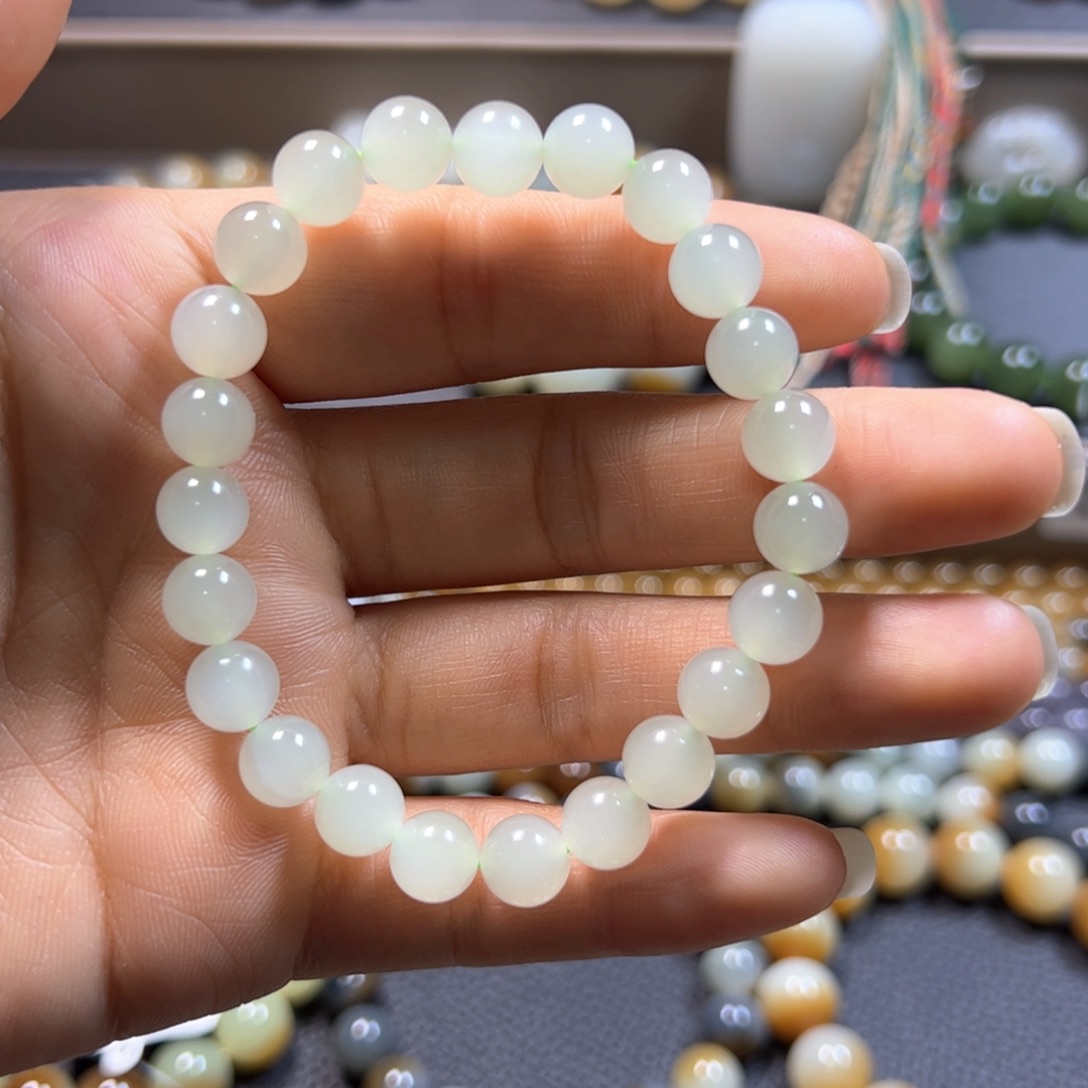 和田玉手链未镶嵌