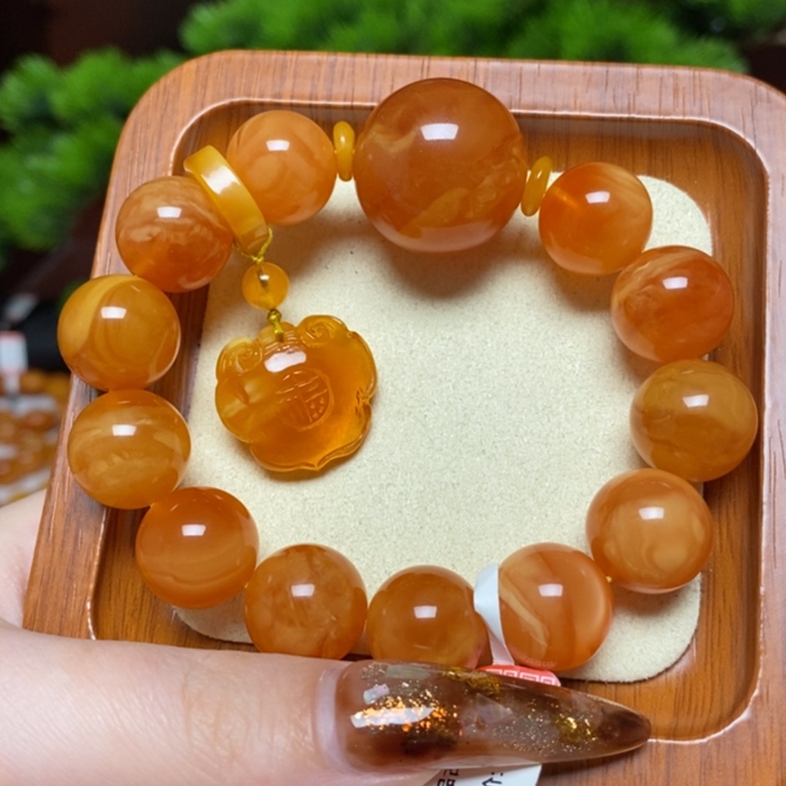 【闪购商品】手链蜜蜡未镶嵌手串