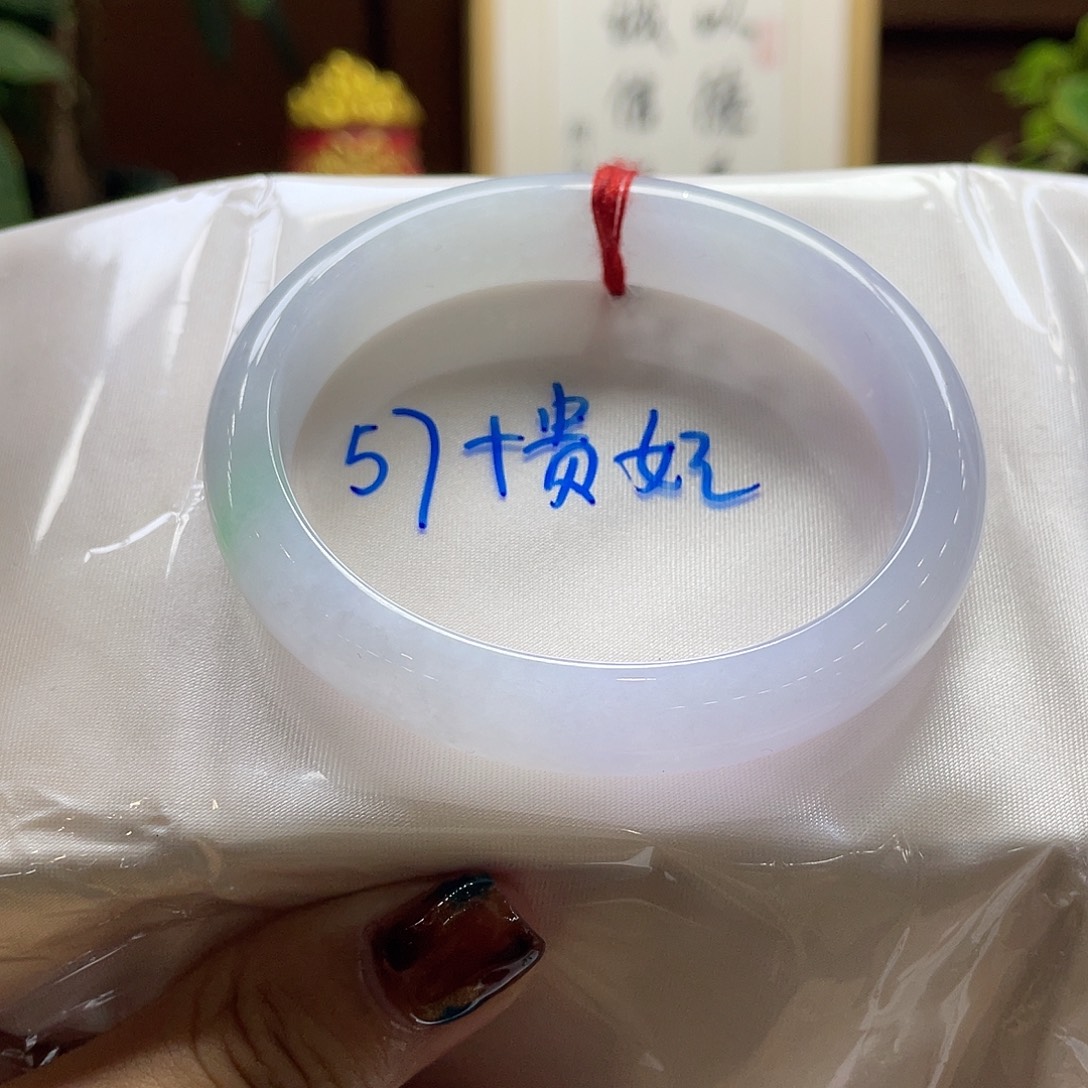 翡翠未镶嵌手镯12号