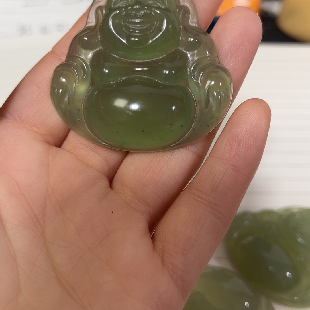 星***～蛇纹石玉合金颈饰