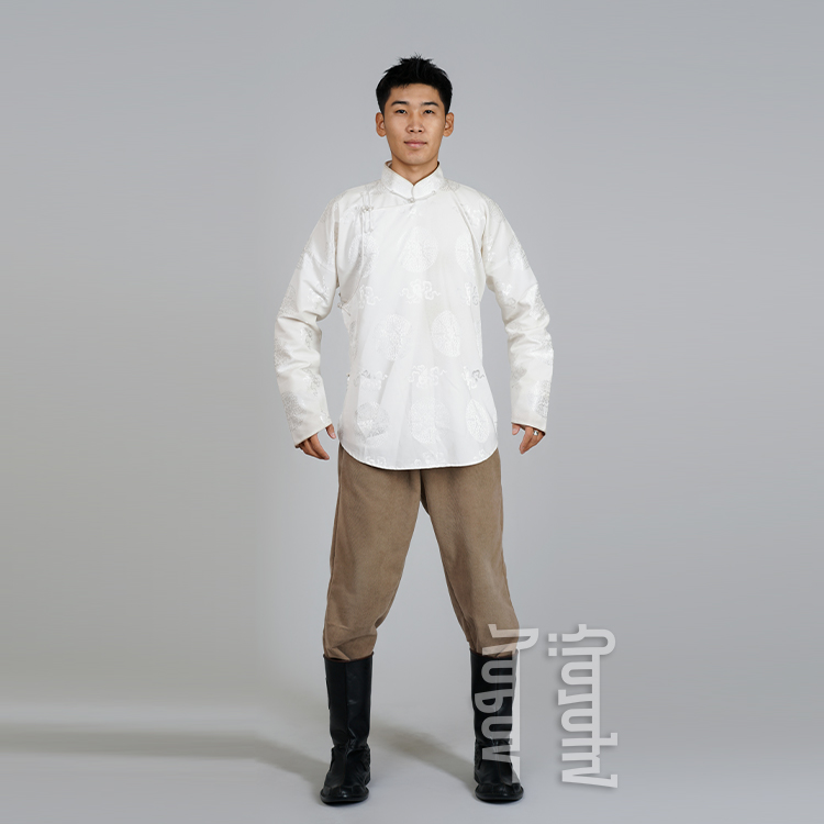 SodonGoyol 新款  情侣款 蒙古风格 经典衬衣