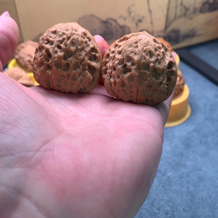 文玩核桃把件大团圆