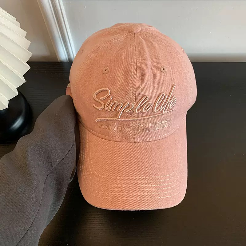 【YKL】粉扑扑百搭美虹自留同款鸭舌帽