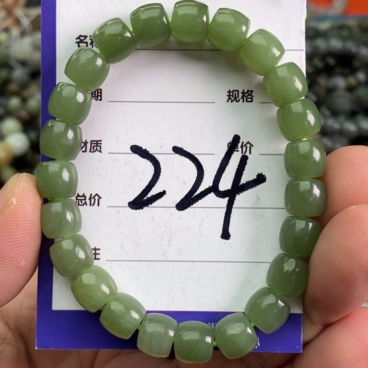 和田玉戒指银S925镶嵌