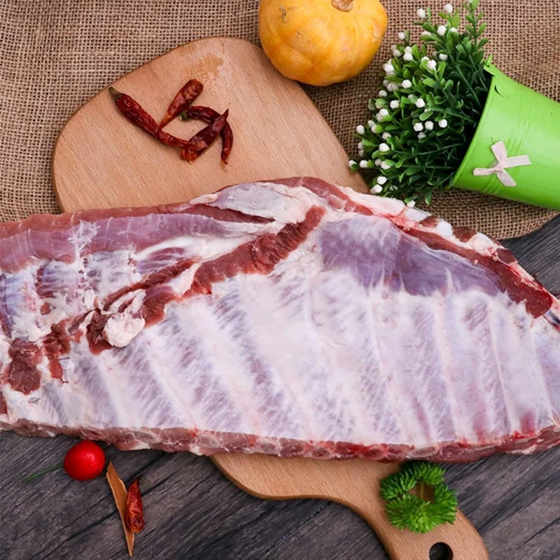 【村支书姚其飞】农家熟食土黑猪精品猪排骨（三斤标品）现切SF包邮