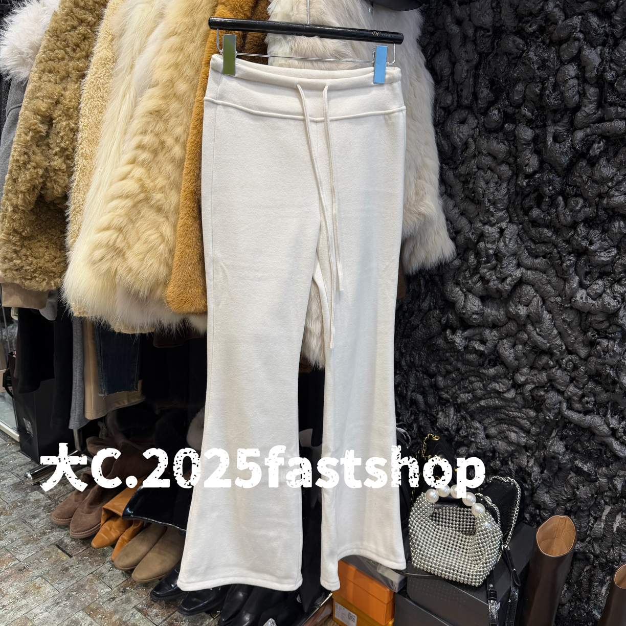 【CXX】精品洋气一体显瘦微辣羊绒裤（卖剩下来的退回来的不来回）