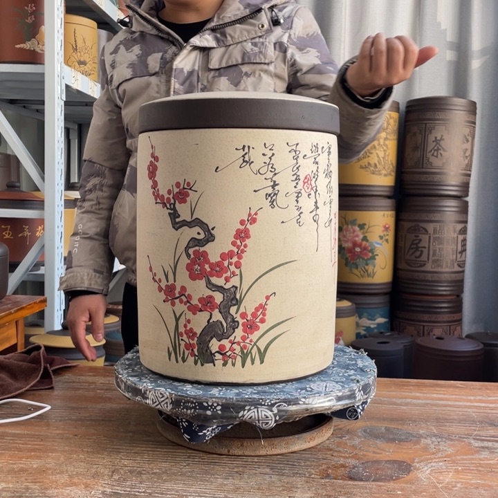 紫砂茶叶罐茶叶罐