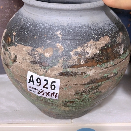 红陶手工制作工艺花盆